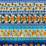 Barra Floral 100% algodão