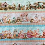 Barra Gatinhos 100% algodão