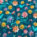 Tecido de Algodão Estampado - Floral