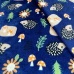 Manta Coralina Estampada Ouriço