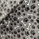 Manta Coralina Estampada Patinhas