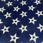 Manta Coralina Estampada Estrelas