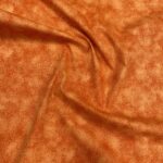 100% Algodão Poeira Laranja Seco