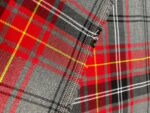 Xadrez Tartan Cinza com Vermelho - Image 2