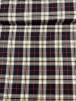 Xadrez Tartan Preto e Bege
