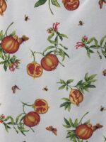Anti-Nódoas Estampado Romãs
