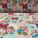 Tecido Patchwork Floral