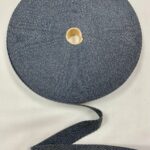 Precinta de Algodão Cinza Escuro