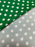 Crepe Estampado Verde com Bolinhas - Image 2