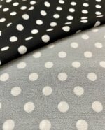 Crepe Estampado Preto com Bolinhas - Image 2