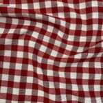 Loneta Xadrez Vermelha