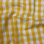 Loneta Xadrez Amarela