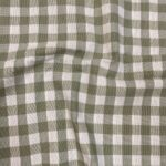 Loneta Xadrez Verde Seco