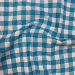 Loneta Xadrez Azul Claro
