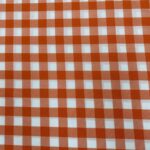 Anti-nódoas Xadrez Laranja