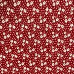 Plastificado Estampado Flores Vermelha