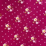 Plastificado Estampado Flores fundo Rosa