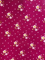 Plastificado Estampado Flores fundo Rosa