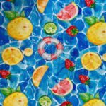 Plastificado Estampado Frutas