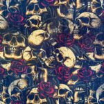 Plastificado Estampado caveiras