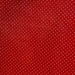 Plastificado Bolinhas Vermelho