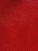 Plastificado Bolinhas Vermelho