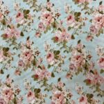 Loneta Estampada Rosas