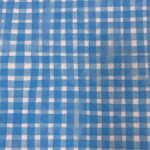 Náilon Impermeável - Xadrez azul