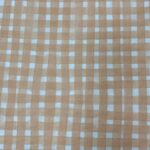 Náolon Impermeável - Xadrez Creme